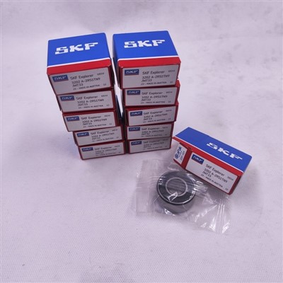 Aksialt vinkelkontaktkugleleje